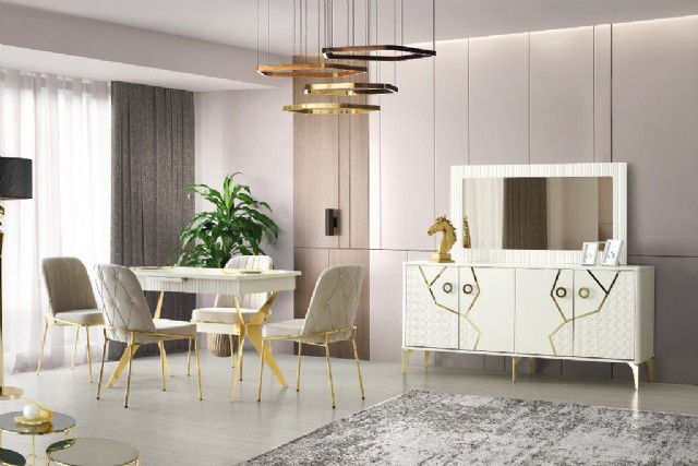 Nevada Yemek Odası Takımı Modern Yemek Odası