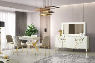 Nevada Yemek Odası Takımı Modern Yemek Odası
